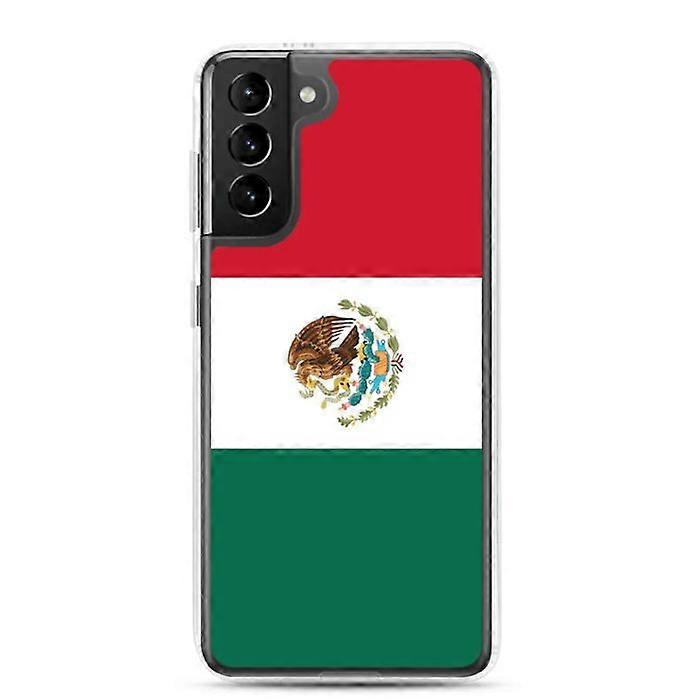 Phone Case - Samsung - Galaxy S23 Plus - Mexico Flag - Flexible - Multicolored