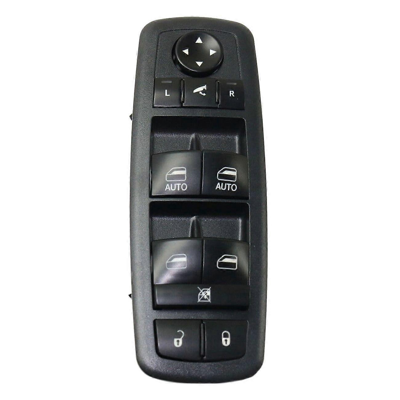 Power Window Switch Black Front Left Hand Side Driver for Ram 1500 3.0L/3.6L/5.7L 20142015 2500/3500 5.7L/6.7L 20132015 6.4L 20142015