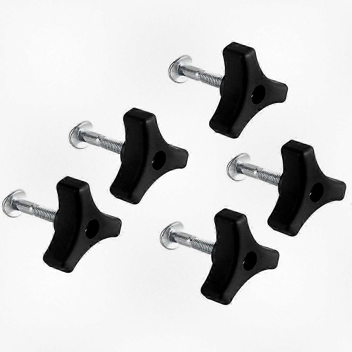 5PCS Universal Handle Kit for Lawn Mowers, Includes Replacement Blades, Grass Collector, and Wheels for Enhanced Performance