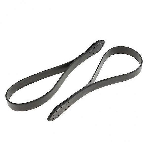 3x 2 stycken läder handväska axelremmar, handväska handtag 60cm, flerfärgad