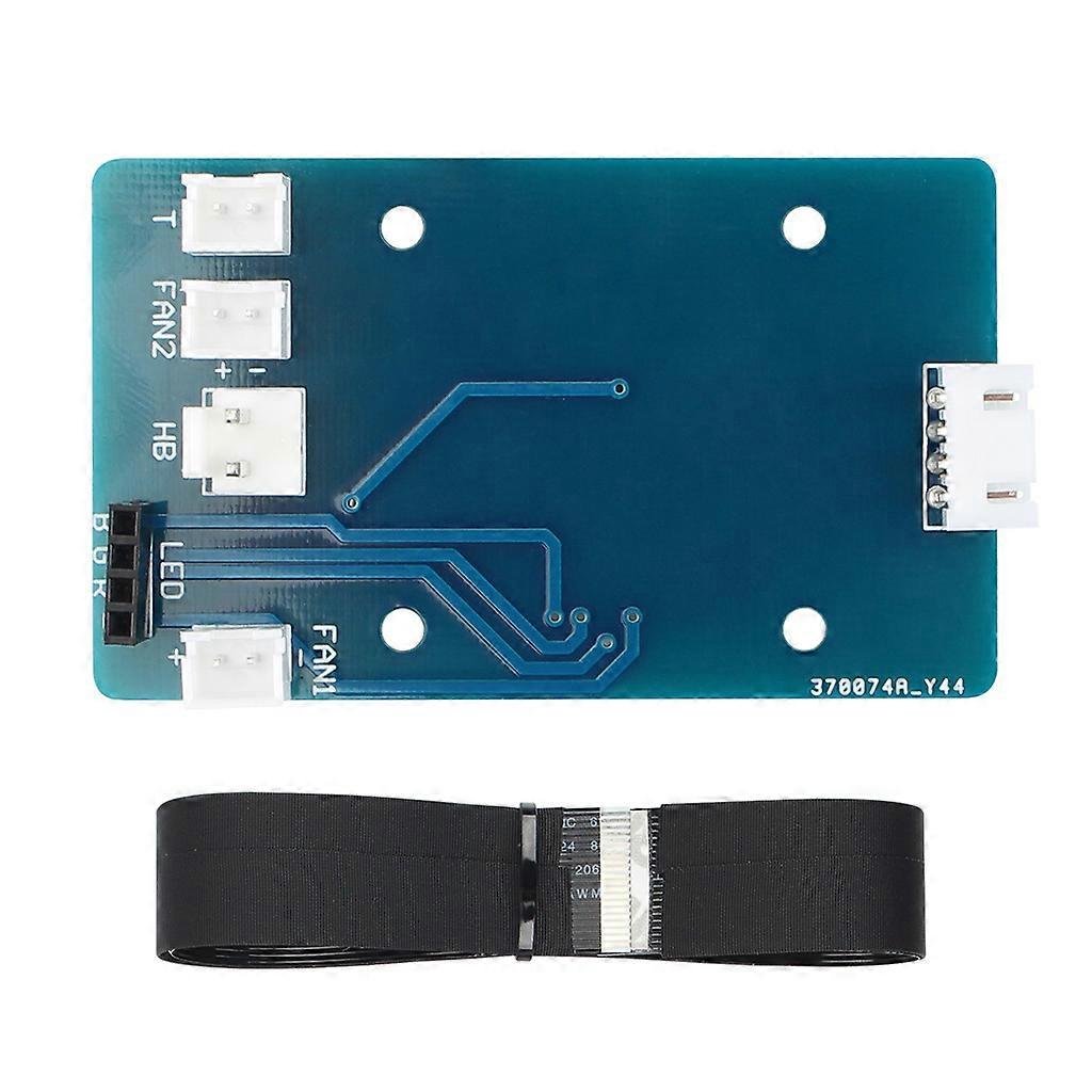 Printer Replacement Accessories Parts Hot End PCB Adapter Board and 24-pin Cable for Artillery Sidewinder X1 3D Printer