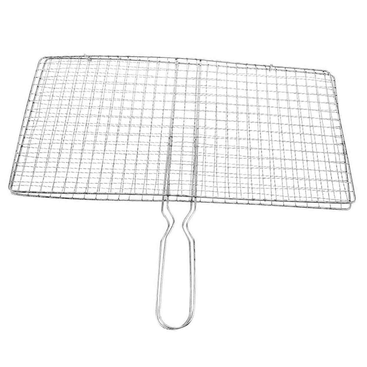 Grill basket for fish with stainless steel wire