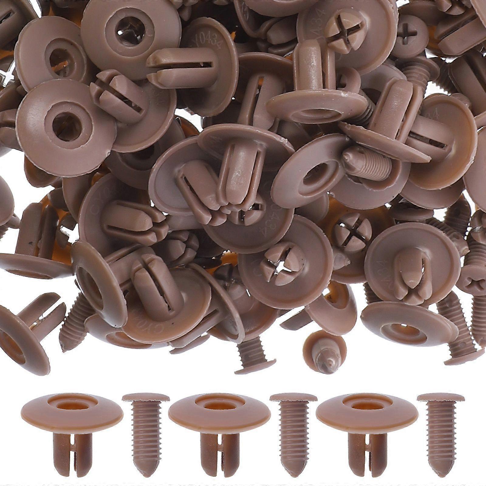 50Pcs Plastic Rivets for Car Bumper Fixator for Automobiles Auto Bumper
