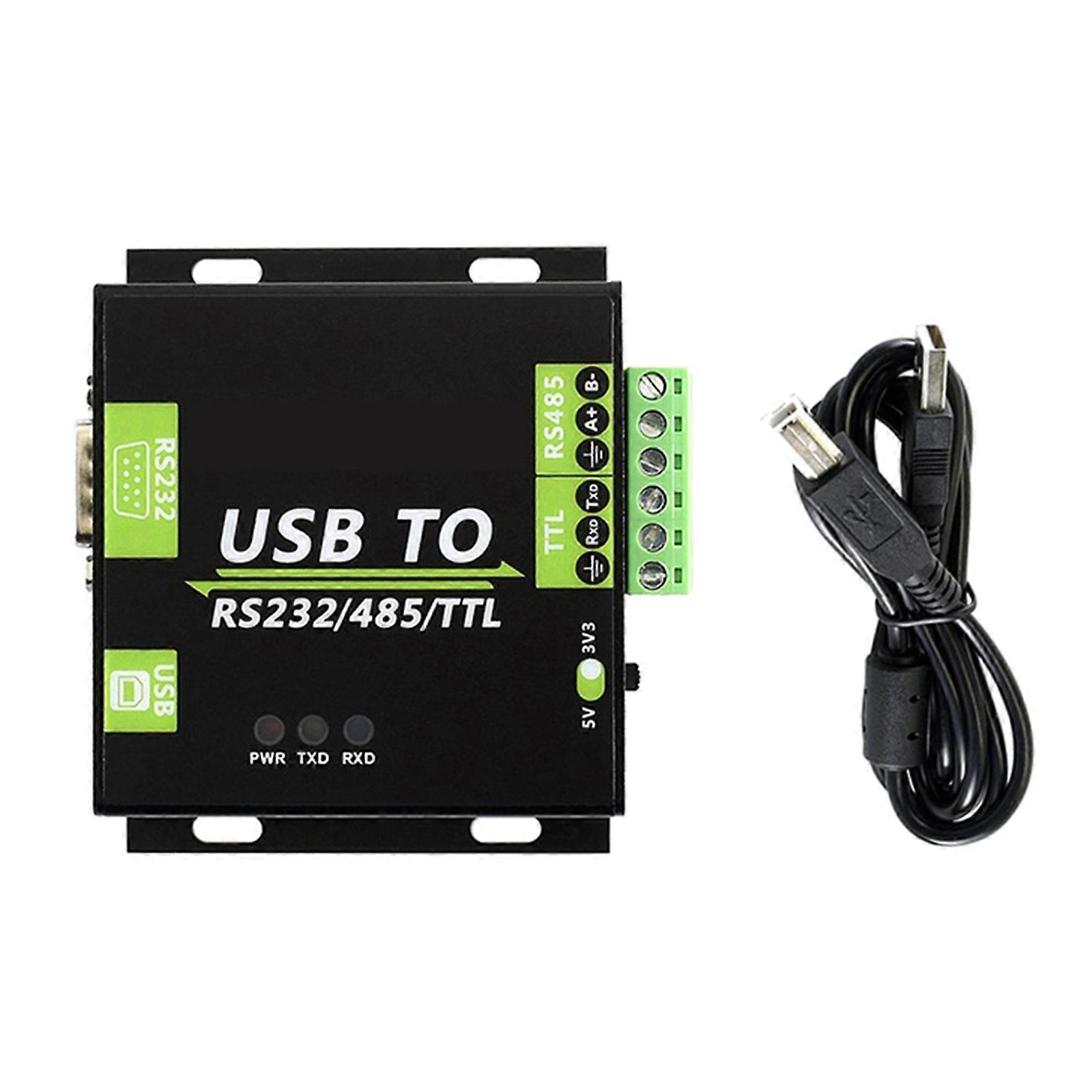 Optically Isolated Converter USB to RS232/485/TTL Industrial Isolated Converter Power Isolation ADI Magnetical Isolation