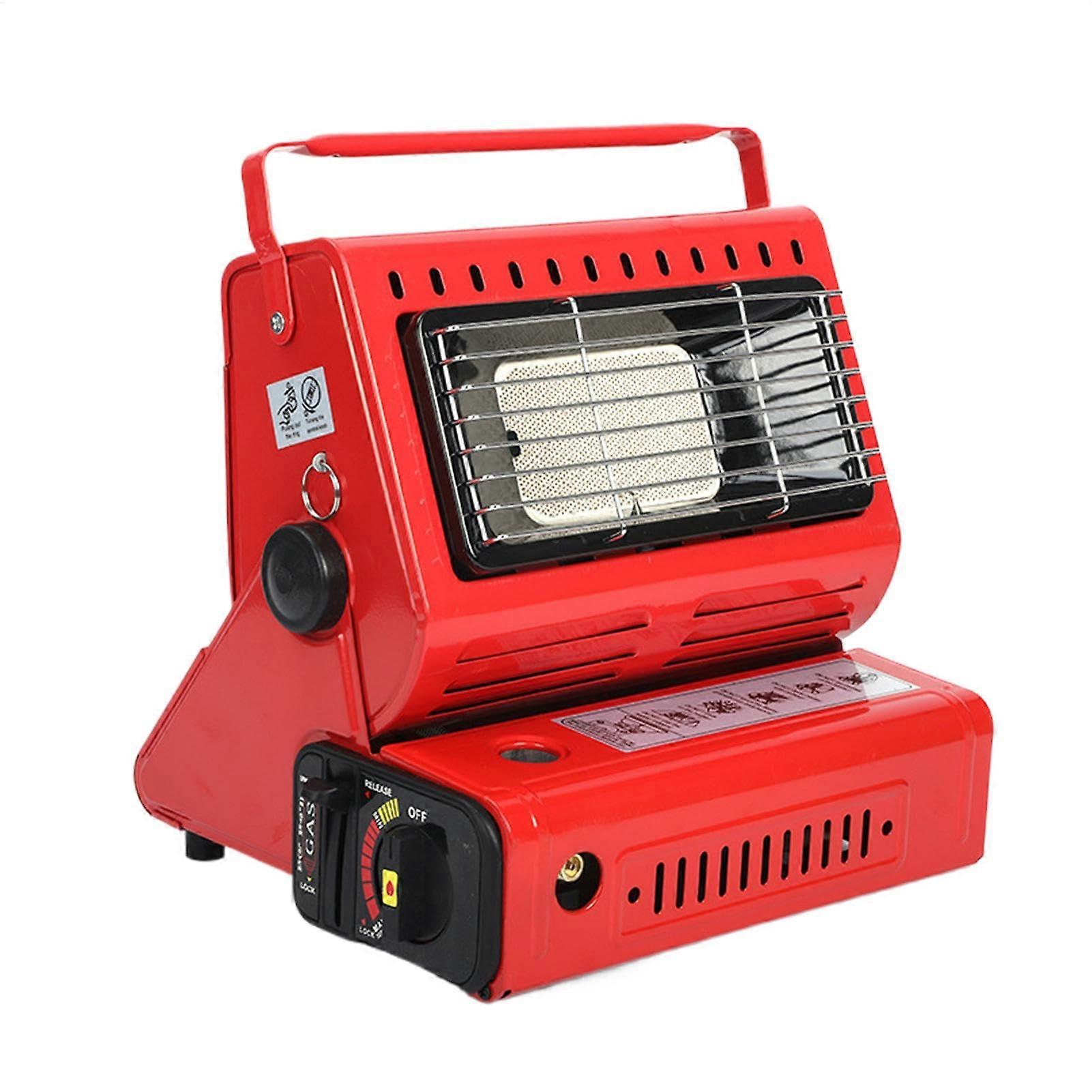 Camping Tent Heater for Indoor and Outdoor Use Red