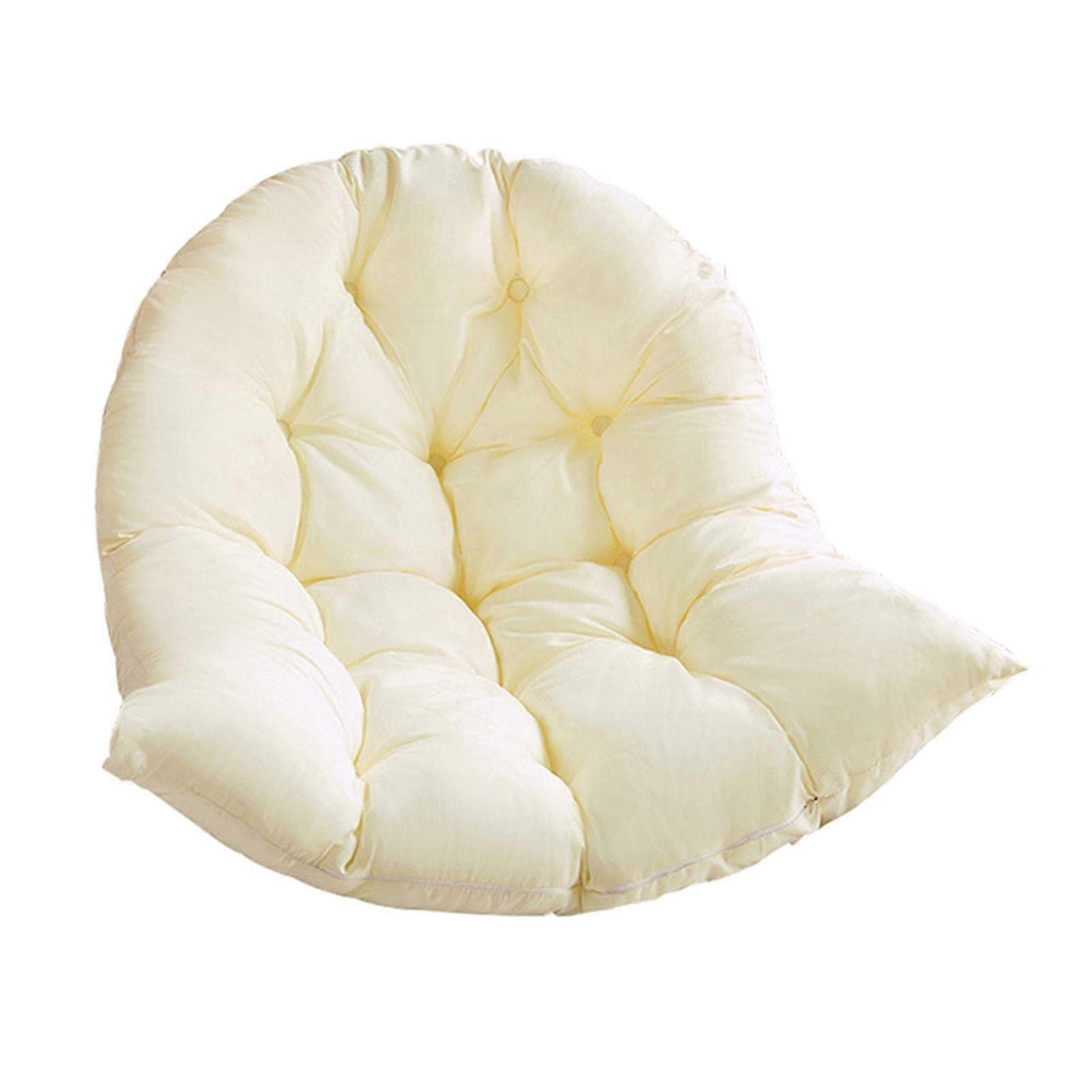 Hanging Chair Cushion Replacement for Indoor Outdoor Use Beige
