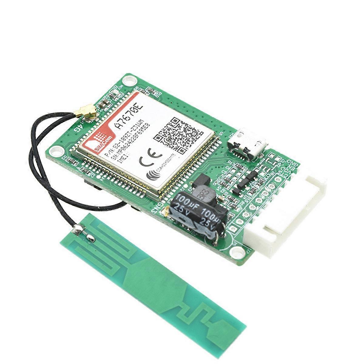 A7670E SIMCOM 4G LTE Cat1 Module Core Board with SIM Card Slot TTL UART 2G LTE-FDD B1/B3/B5/B7/B8/B