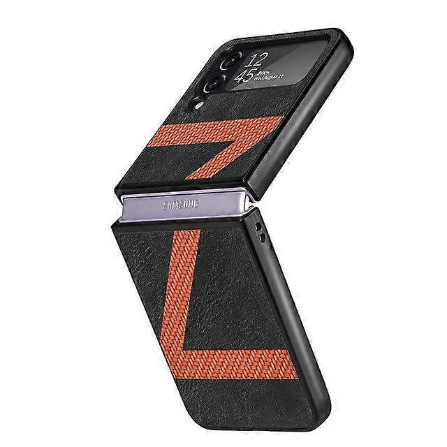 Matte Feeling Comfortable Folding Leather Case For Samsung Galaxy Z Flip4 5g Flip 4 Zflip4 Dustproof Fitted Cases Funda
