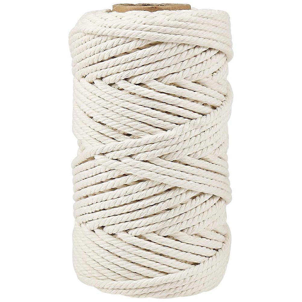 Sturdy Cotton Macrame Cord Great for DIY Crafting and Home Decor
