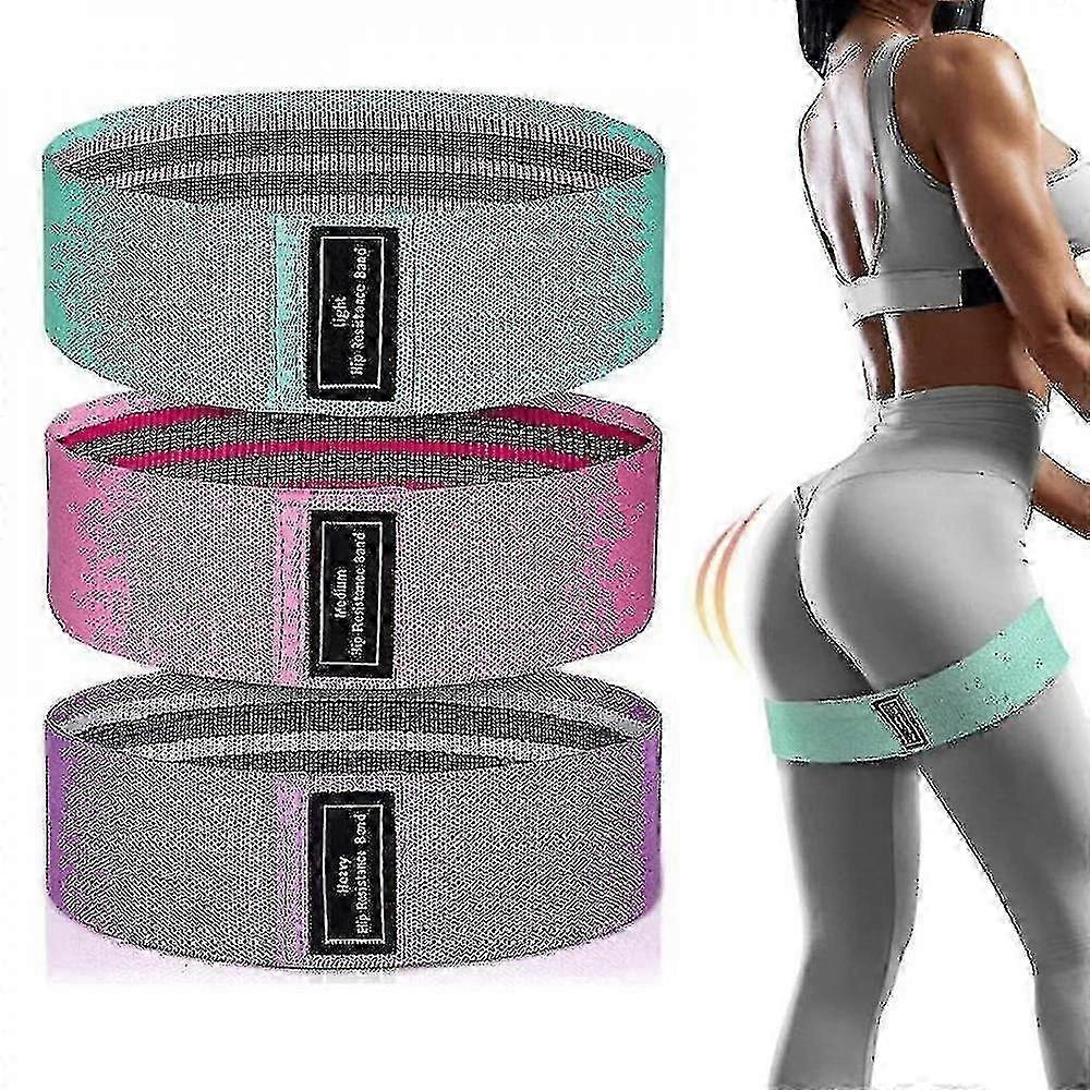 Exercise Bands 3pcs Exercise Workout Bands Resistance Bands For Legs And Butt