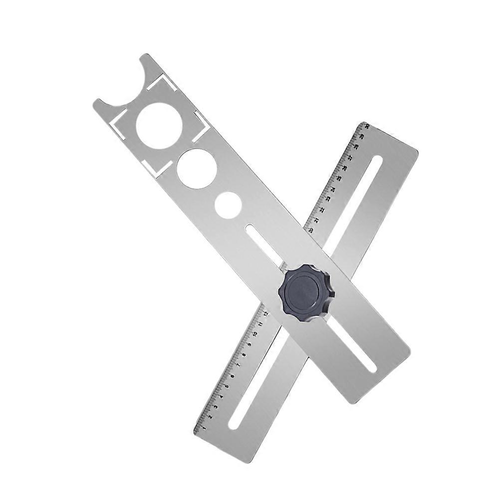 Glass Tile Hole Positioner, Professional Grade with Stable Triangular Set Area