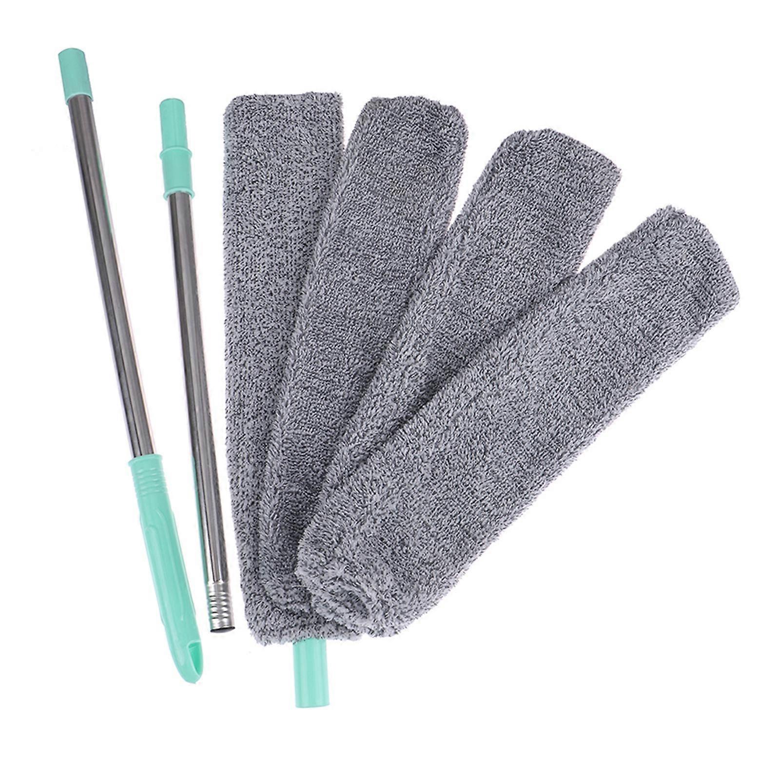 Extendable Bedside Dust Brush Reusable Cleaning Duster, Clean Brush