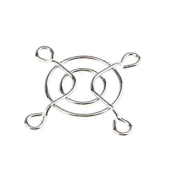 2xMetal Fan Protector Grill Computer Chrome Wire Printer Accessories