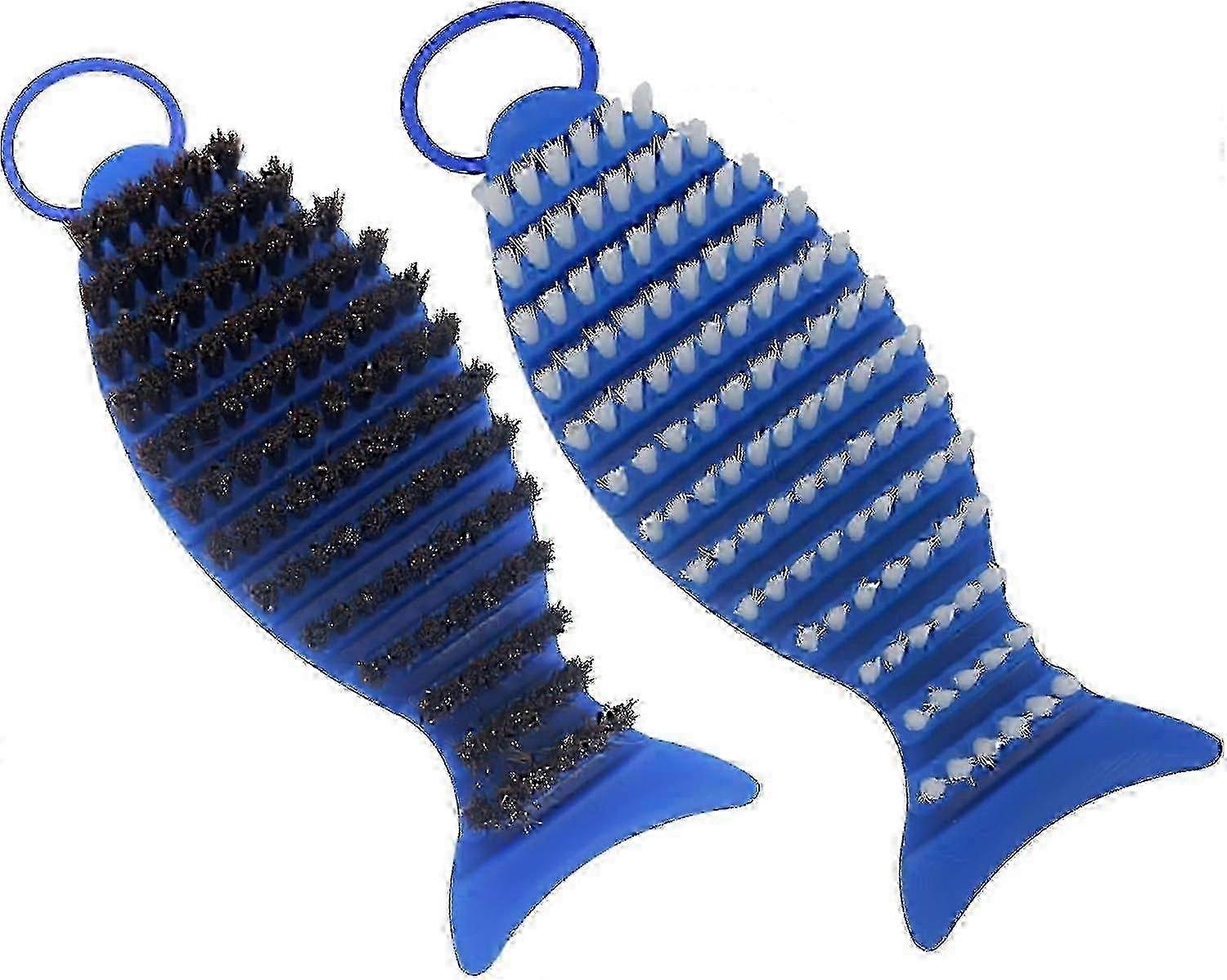 2PCS Naylon Barbell Fırçası - Halter Barları & Ekipmanlarını Temizlemek İçin Sert Kıllar