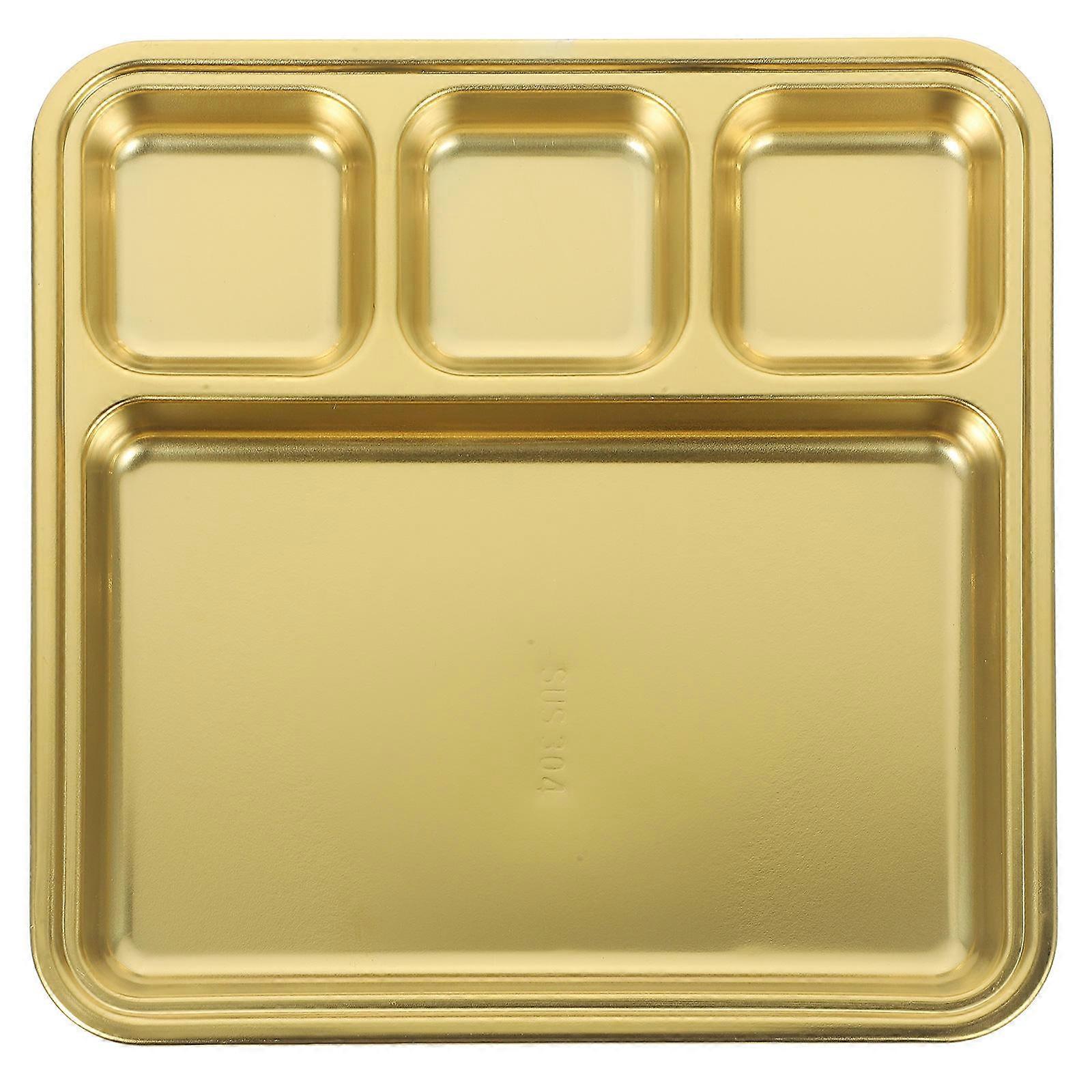 Divided Steel Plate, Functional for Organized Eating