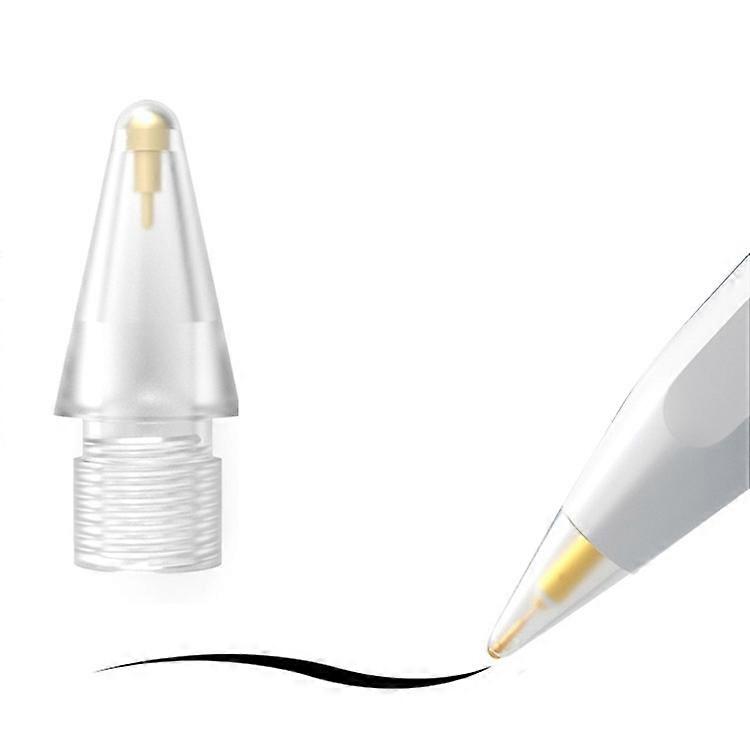 6.0 Pencil Tips Compatible For Apple Pencil 1st Gen / 2nd Gen Transparent Pen Nibs Replacement Tips for iPad Pencil