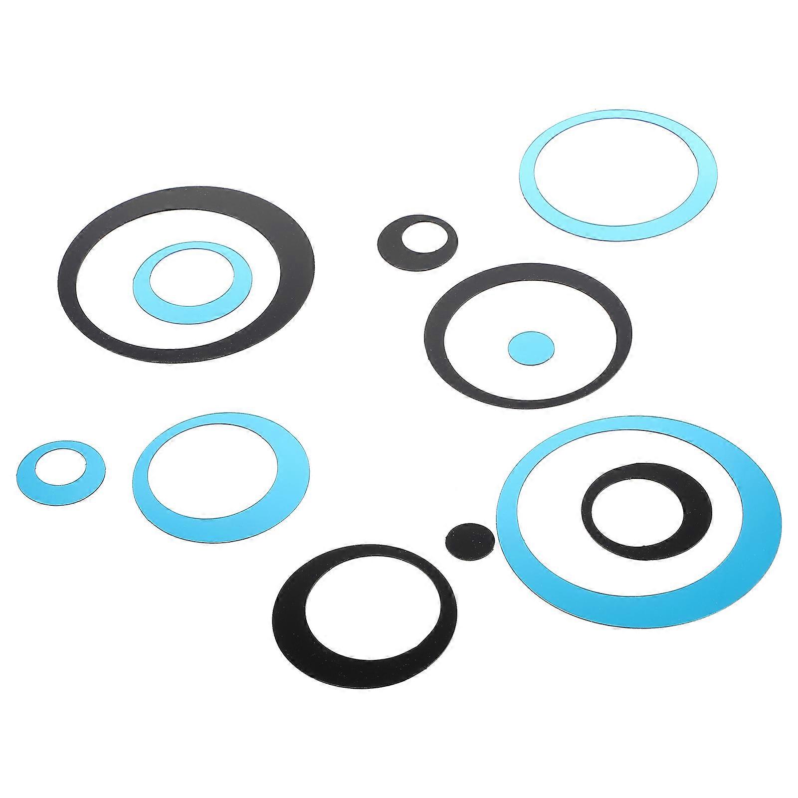 Acrylic Circle Mirror Sticker for Decoration 2Pcs