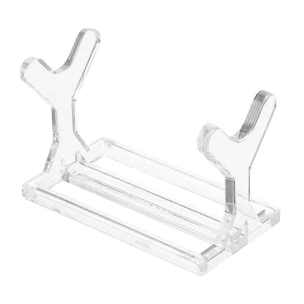 Display Stand Fishing Lure Organizer Retail Environments Transparent ABS Material 4.60X3.70X3.10CM 1Set