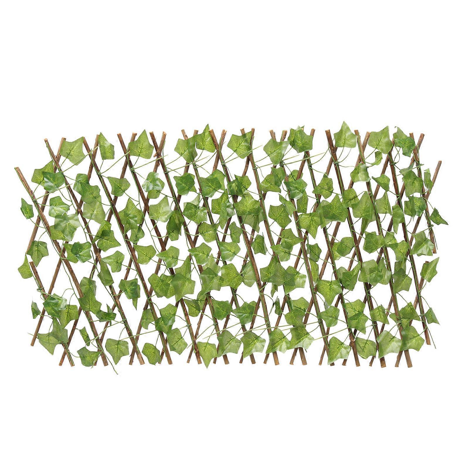 Garland Greenery Artificial Leaf Fence Screen Privacy Waterproof Moisture Proof 40.00X20.00X3.00CM Realistic Leaf Design 1Set