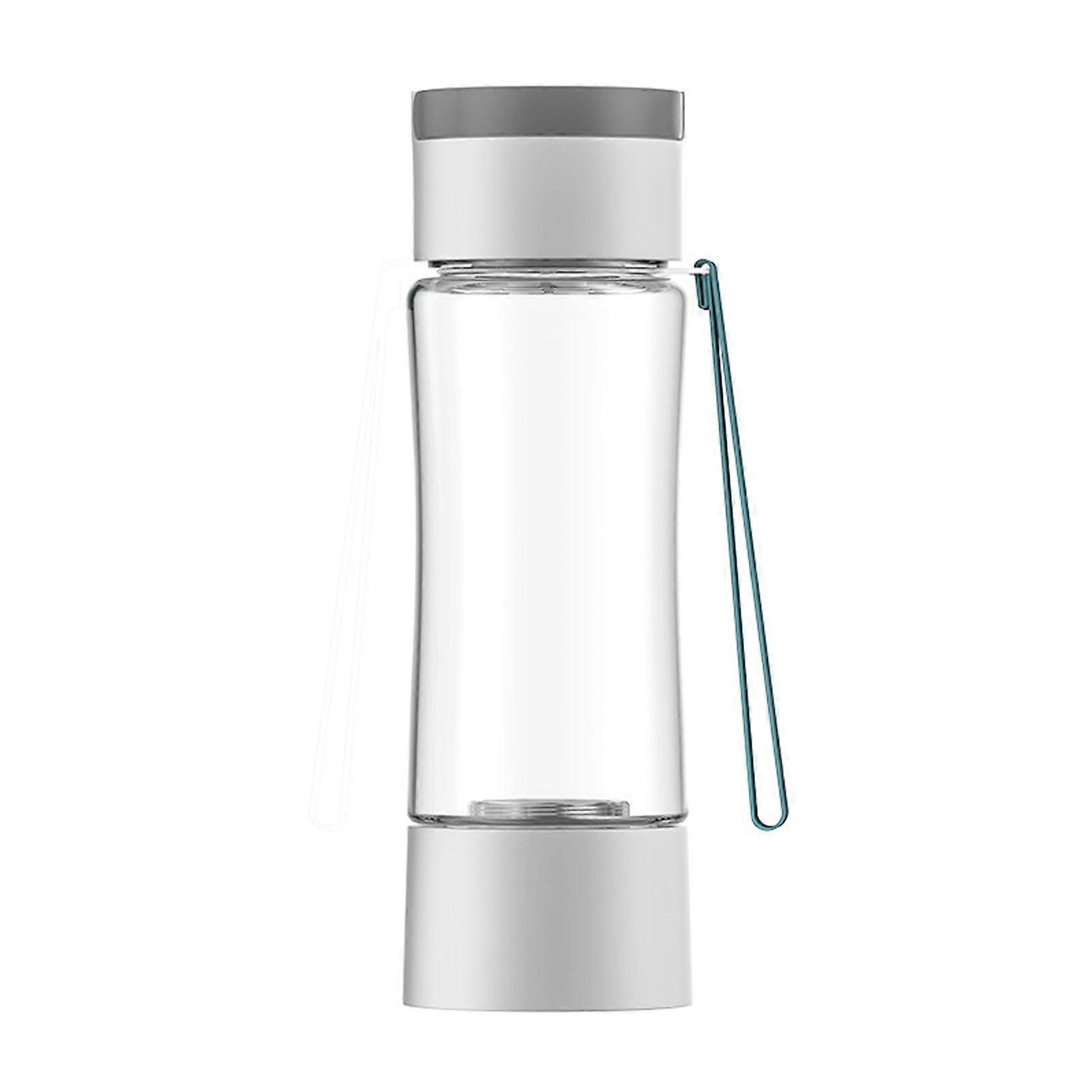 3in1 Ioniser for HydrogenRich Water Bottle Generator 1000PPB Tritan 420ml (White)