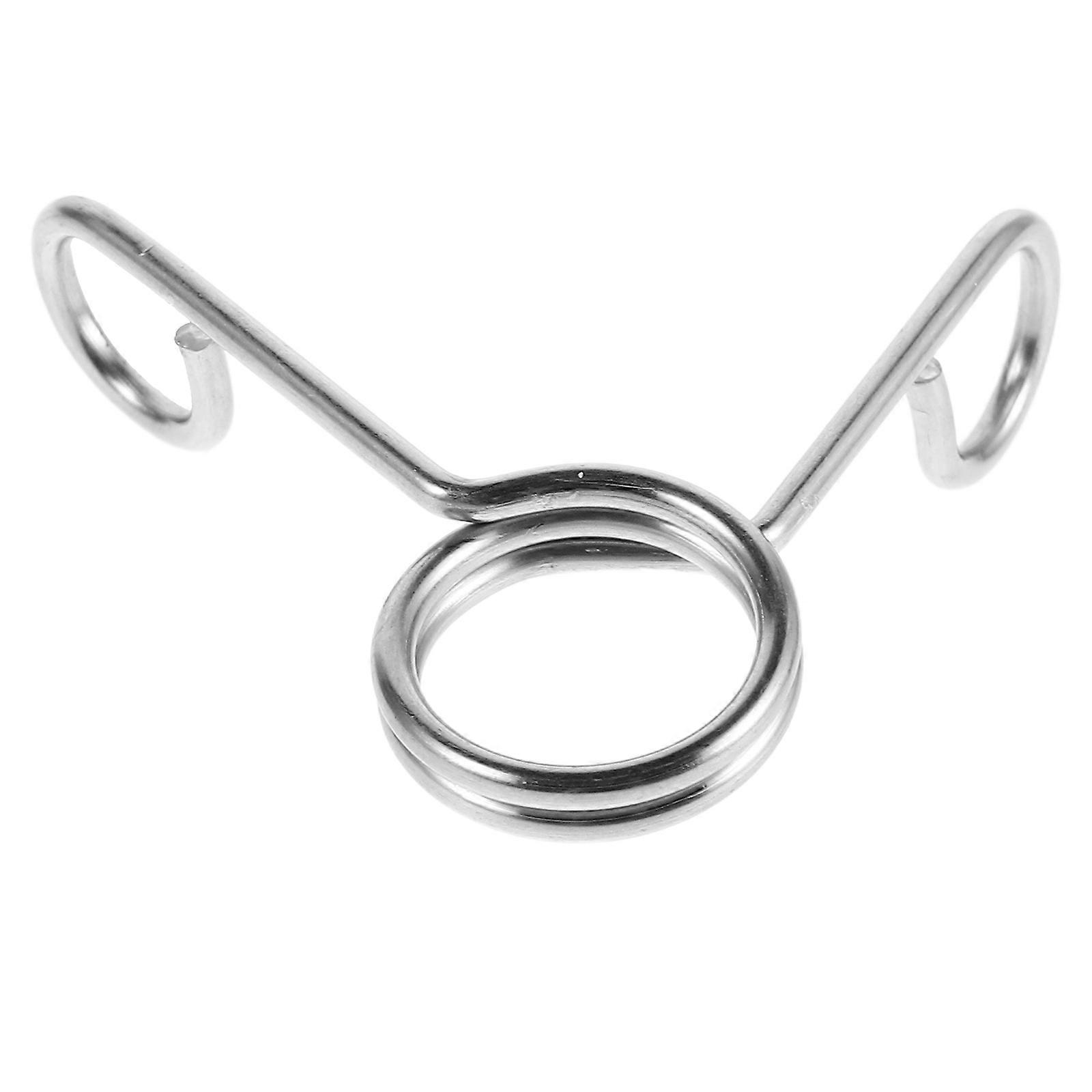 Cup Sealing Machine Spring Clips Manual Sealer Accessories for Milk Tea Coffee Efficient Sealing Clamp Design Easy to Use and Maintain Silver