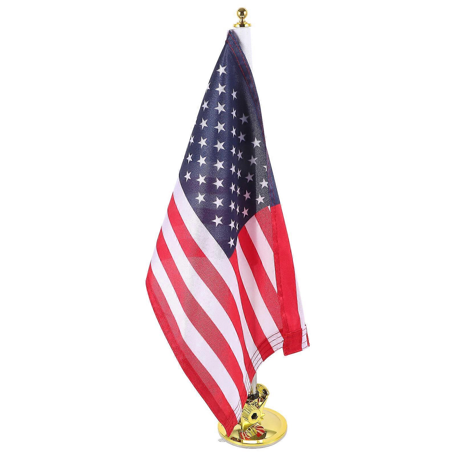 Flag Support Holder Car Flagpole Bracket for Parties Cylindrical Shape 51.00X8.50X8.50cm Suction Cup Fixation 1Set