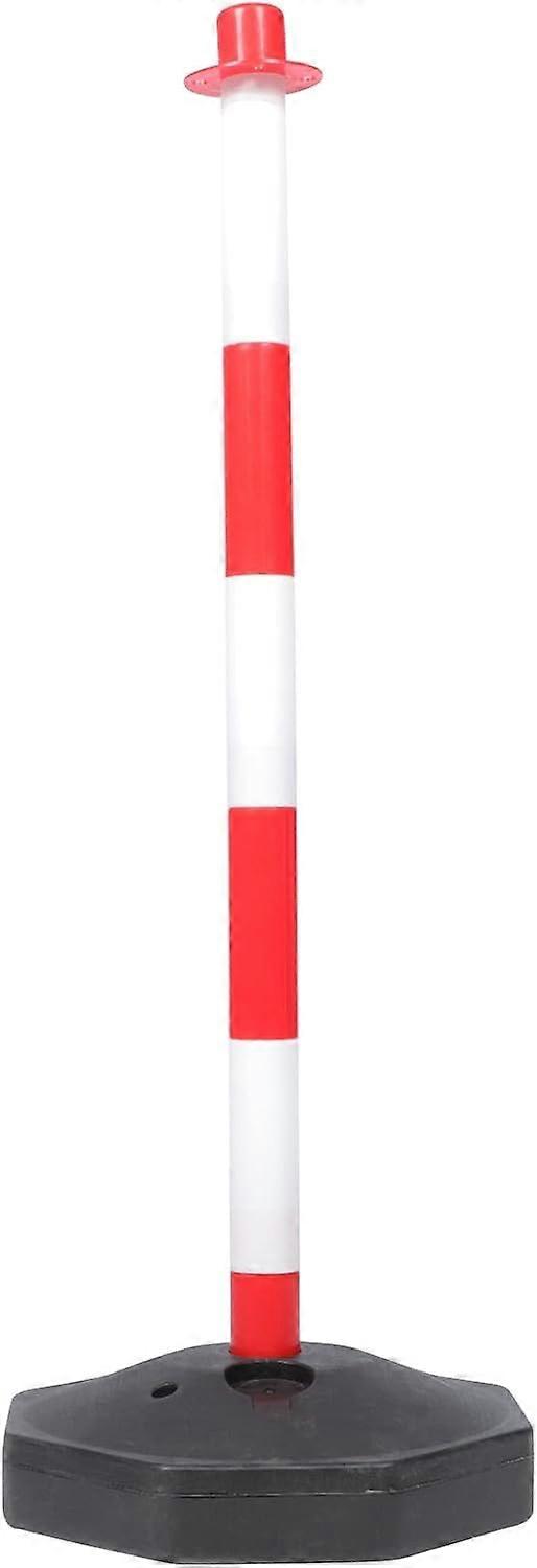 Insulation Stake, 1 Piece Traffic Markings with Filling Base, Parking Lot Construction Site, Road Signs, Safety Warning Signs (Red) Red Ref: 4918