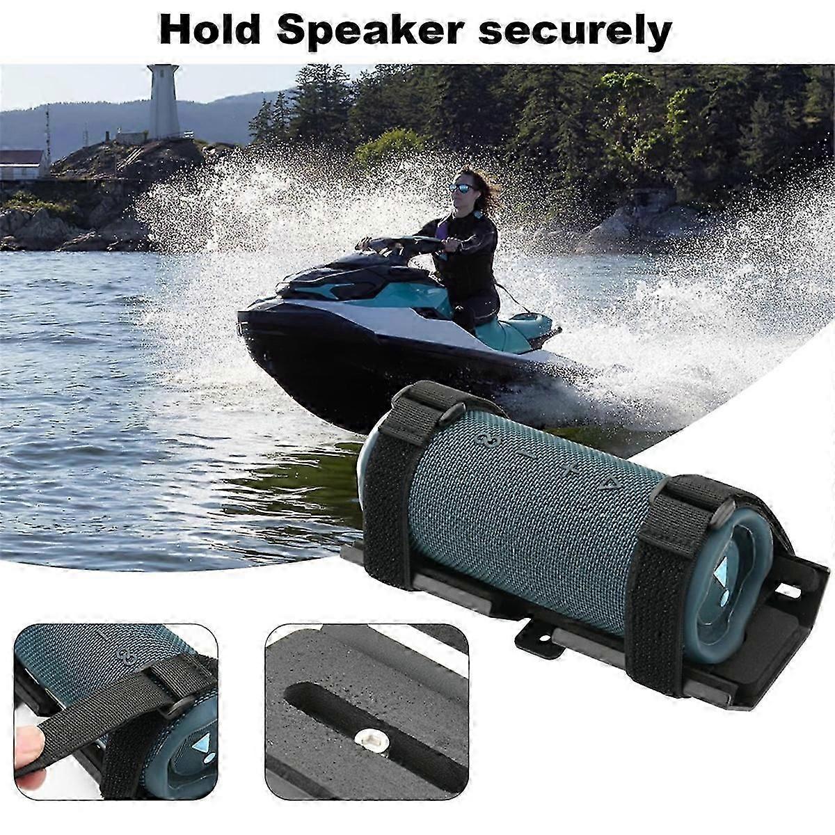 Portable Speaker Mount for Jet Ski/Snowmobile/Boat/