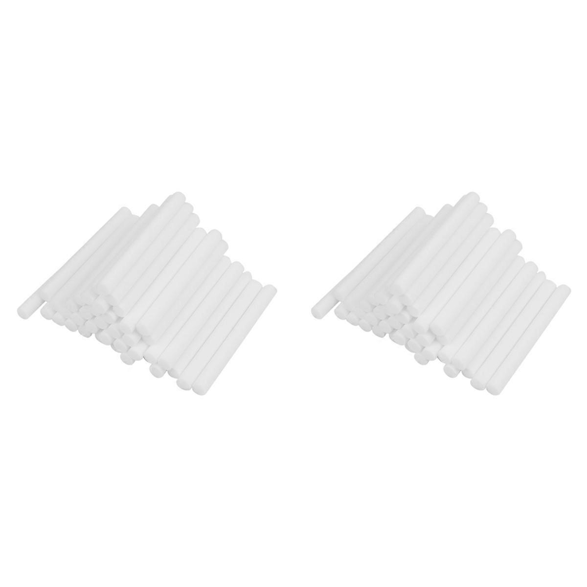 40Pcs Cotton Sponge Stick 8mmx8cm for USB Humidifier Aroma Diffuser