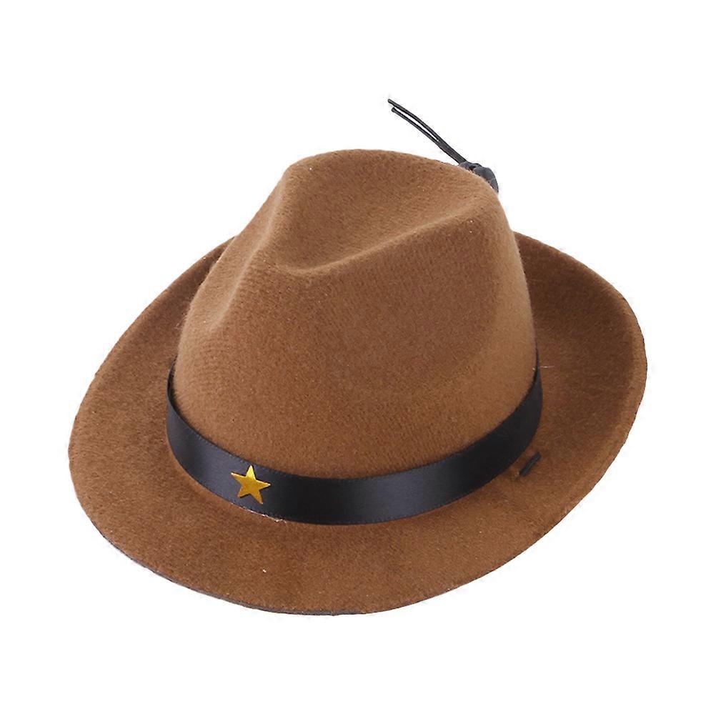Stylish Star Pattern Polyester Pet Hat for Cats – Durable, Decorative Wear for Parties, Photoshoots & Daily Use