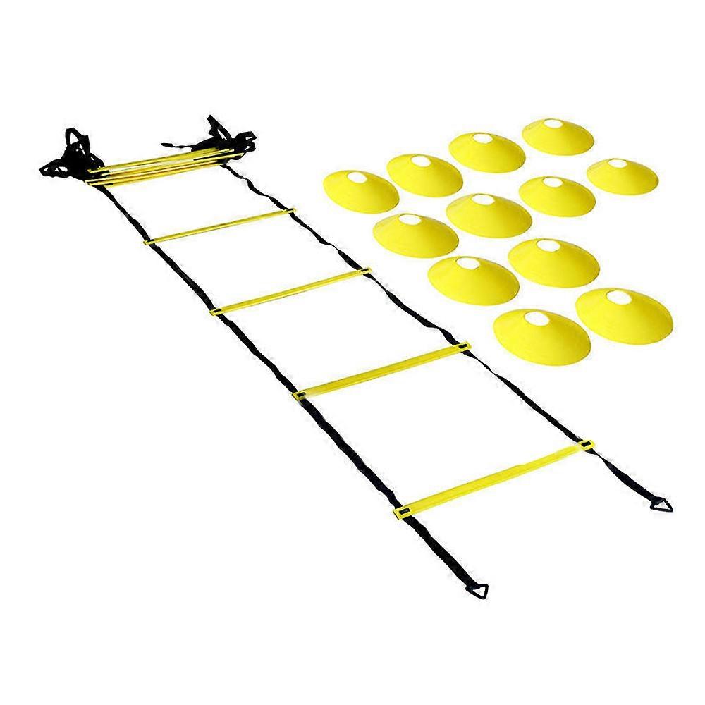 12 Rung Speed Agility Ladder Training Set Exercise for Football Training