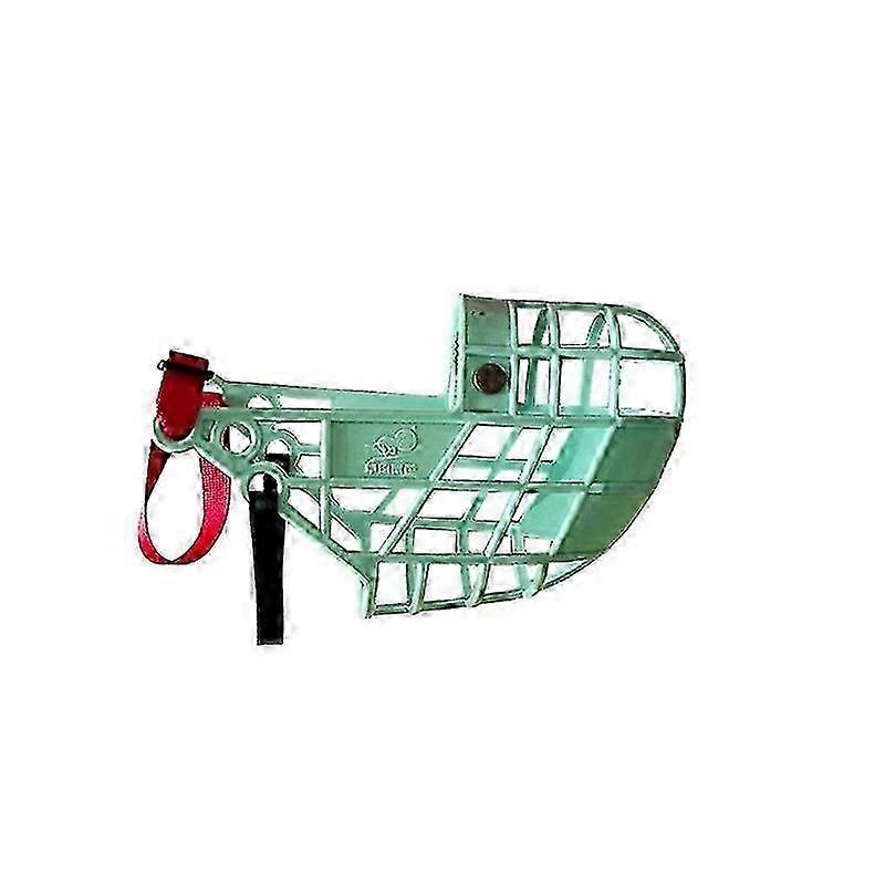 Adjustable Dog Muzzle Plastic Mask Anti-Barking Bite Mouth Cover for Greyhound and Whippet