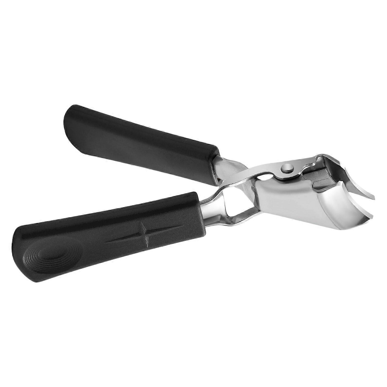 Nail Clipper With Collection Container, Wide Opening, Stainless Steel, Antisplash Fingernail Cutter - Mess Free Trim