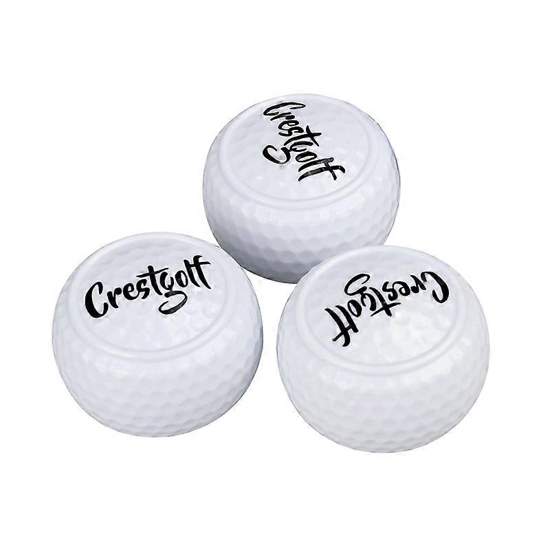 1Pcs Flat Golf Training Balls Flat Shape Golf Ball Two Layer Driving Balls Golf Practice Balls For Swing Putter