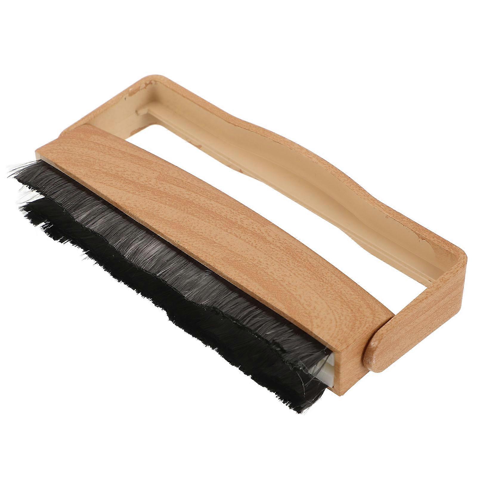 Home Record Cleaner Vinyl Record Brush Anti Static Tool Rectangular Shape 1Pcs