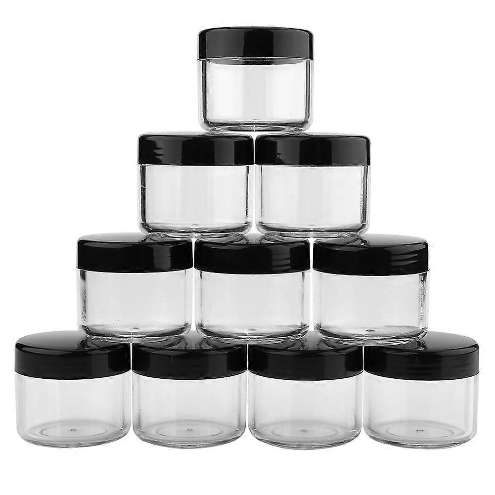 Simple Empty Plastic Nail Art Cosmetic Container 20g