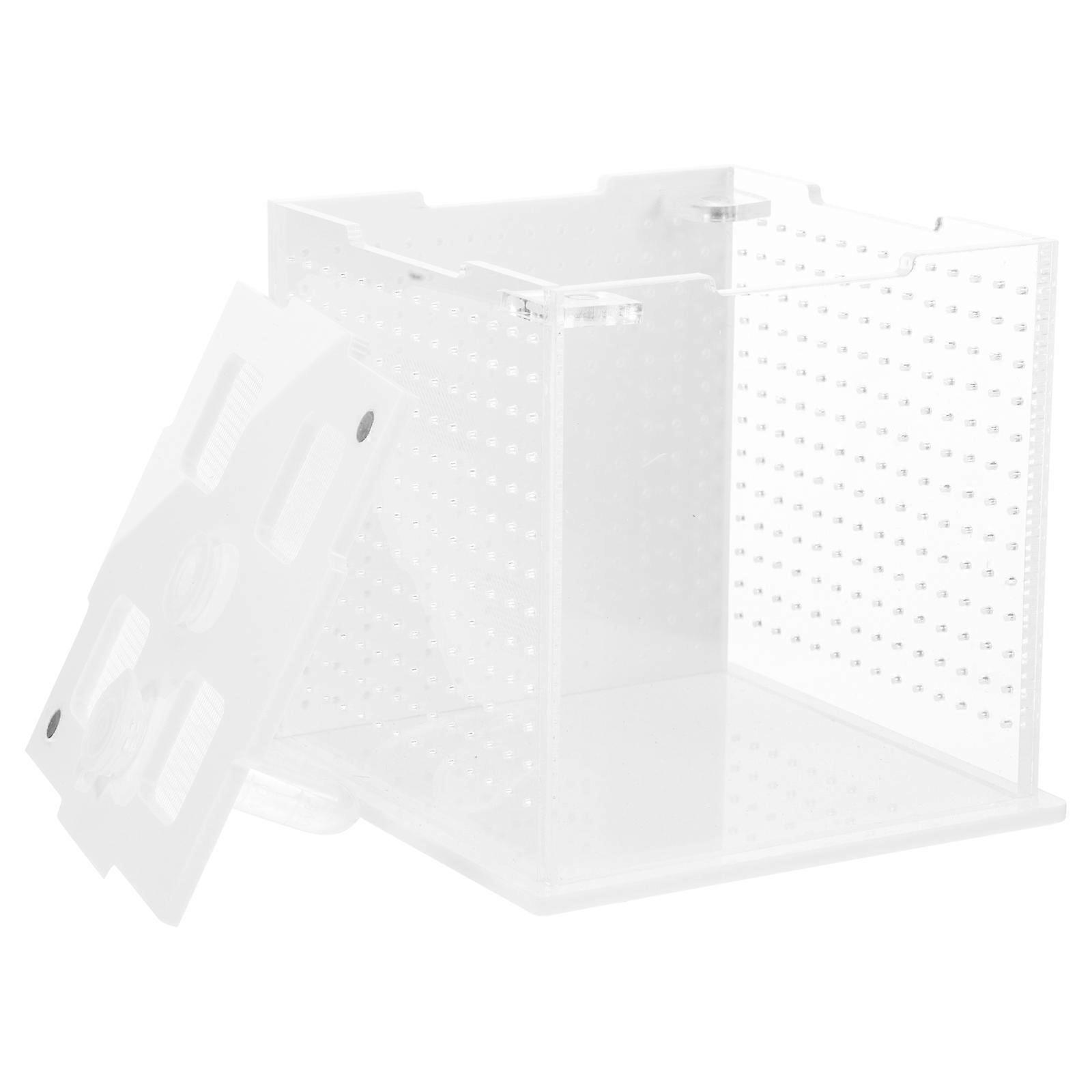 The **Transparent Breeding Box for Reptiles** is a , durable feeding and housing container designed specifically for professional breeders and