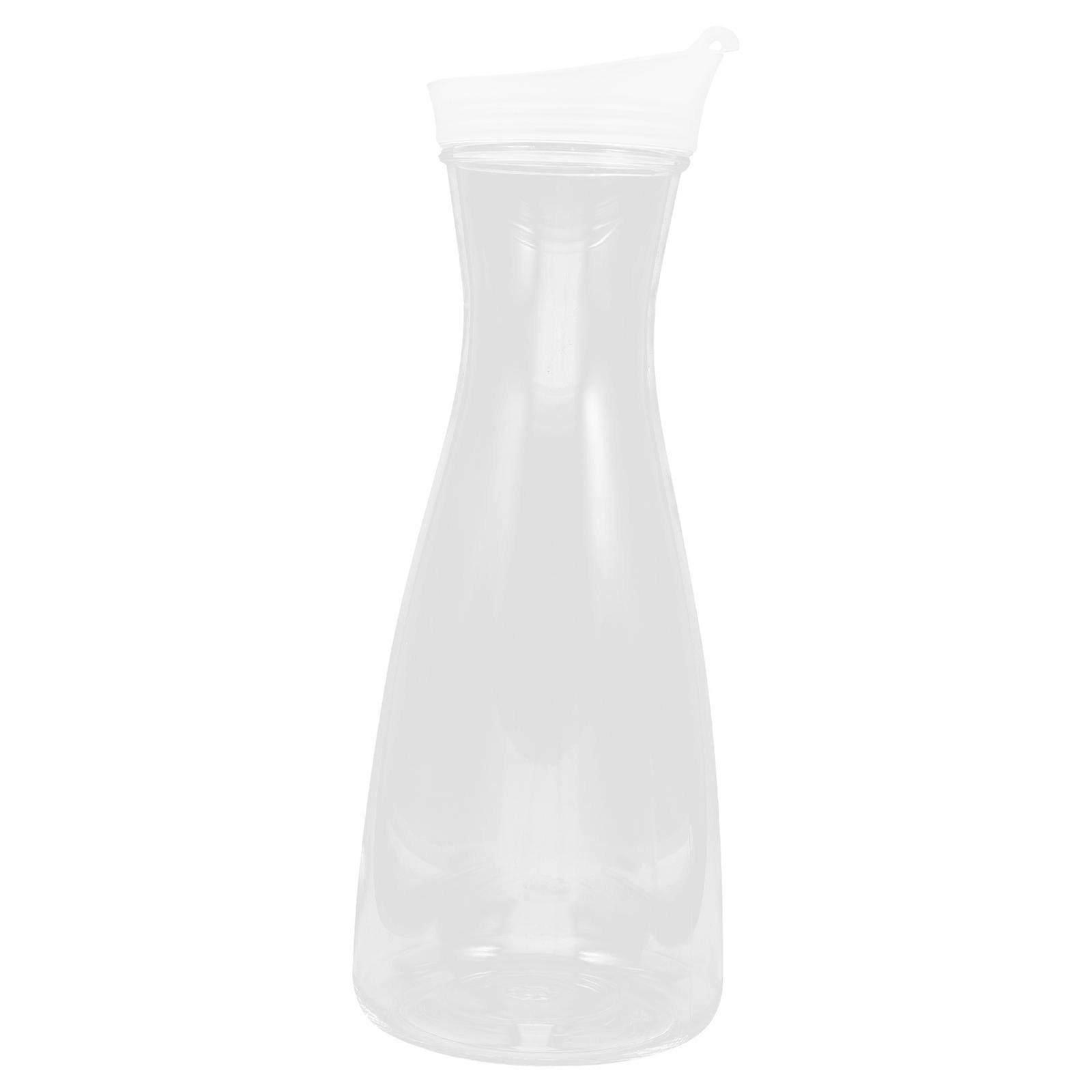 Empty Plastic Juice Bottle Large Capacity Cold Juice Kettle Beverage Storage Bottle For Daily Drinking Pouring Convenience 1Pack