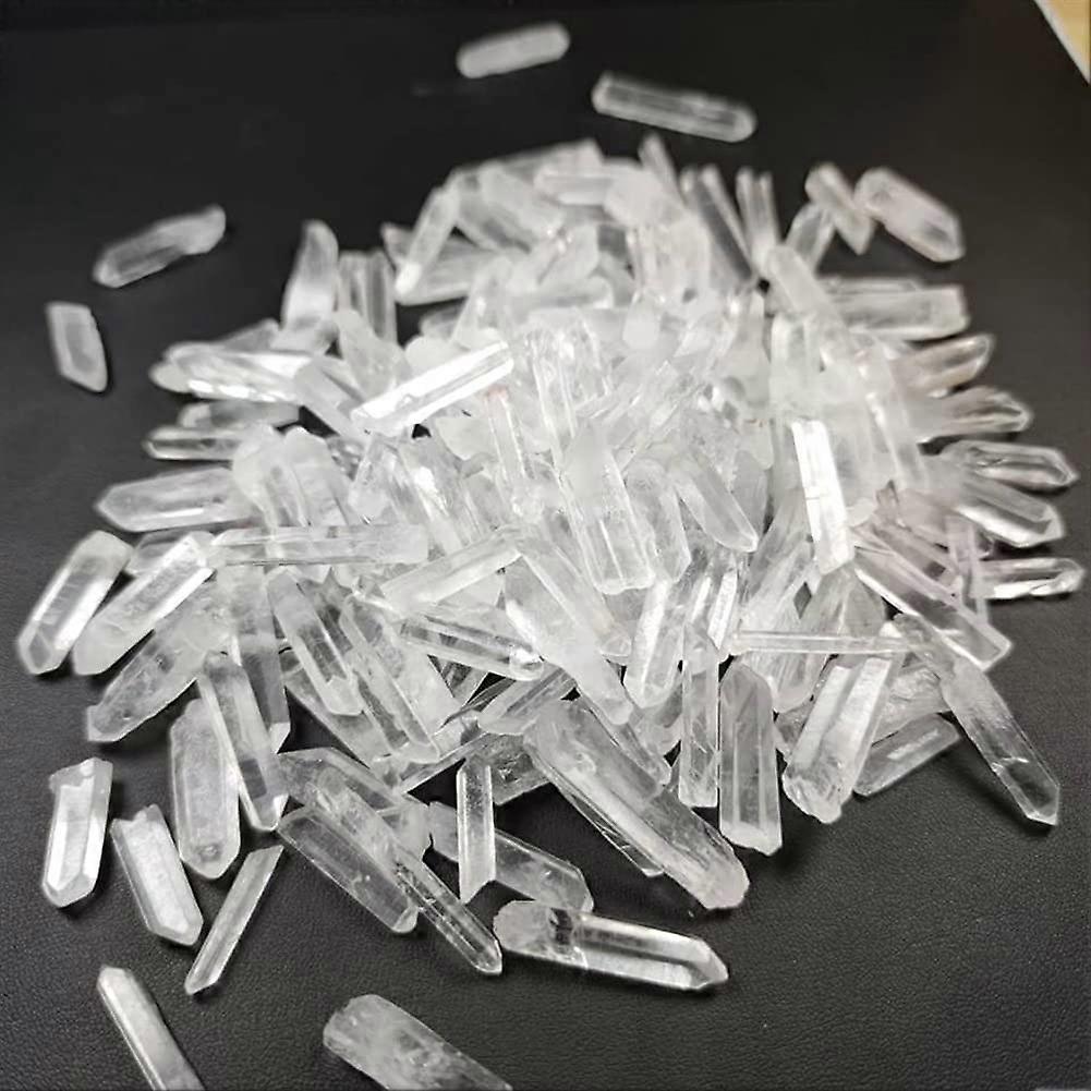Natural Crystal Lemurian Seed White Quartz Stone - Clear Healing Crystal Point 100g Size, Healing Properties, Natural Material