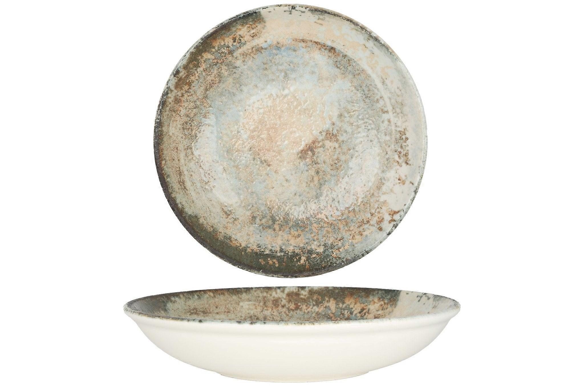 Rinart Deep Plate - Obvara - Porcelain - 28 cm (1800cc) - set of 6