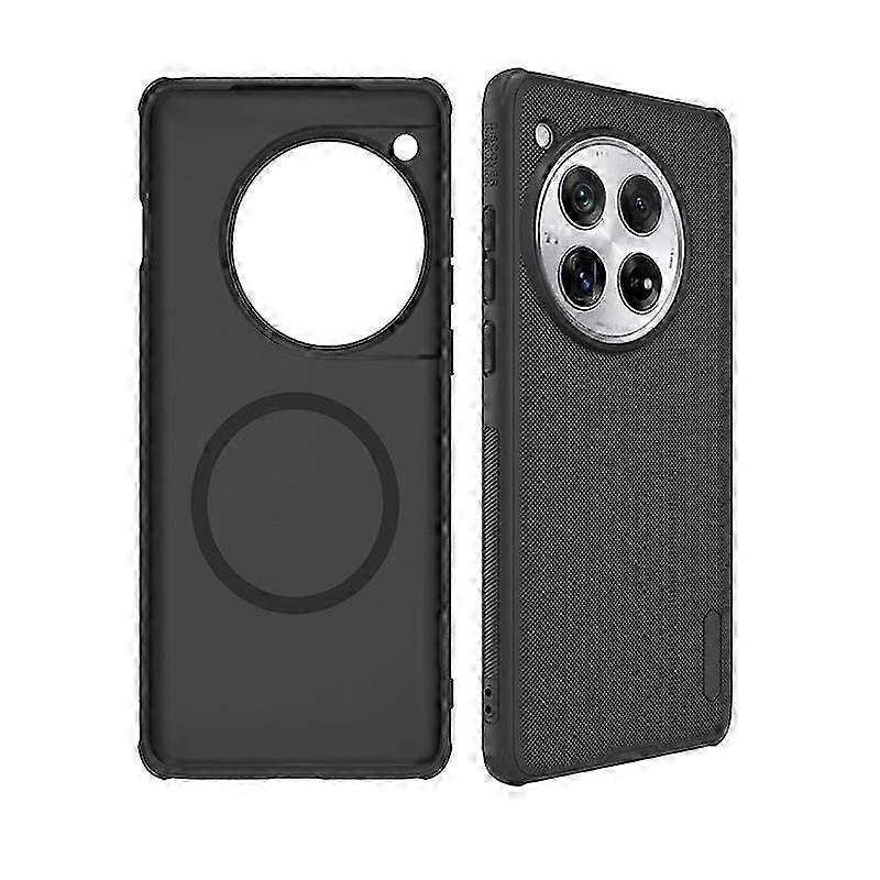 Magnetic Case For Oneplus 12, Compatible with MagSafe, Ultra Thin Slim Soft TPU Four Corners Shockproof Cover, Anti-Fingerprints