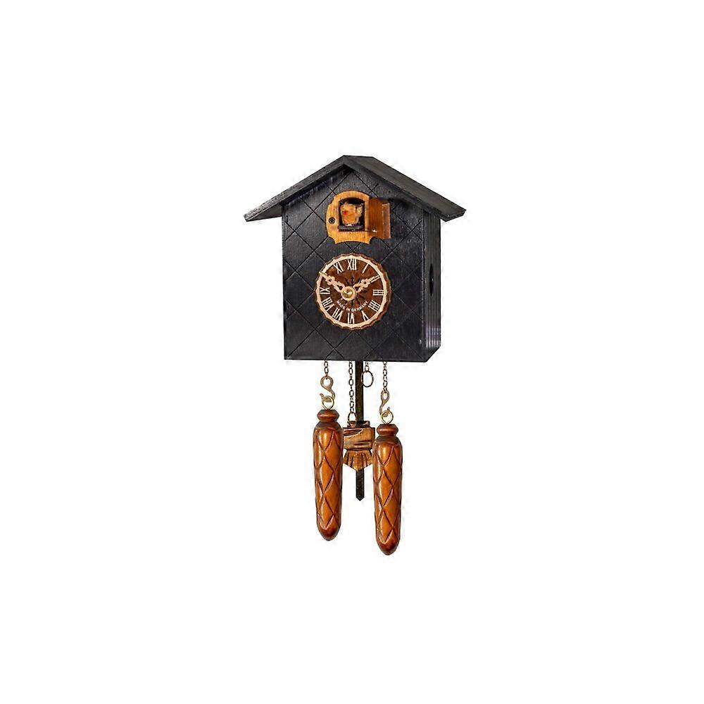 Engstler - 502/13_Q - Cuckoo Clock - Quartz - Walnut - 16 cm