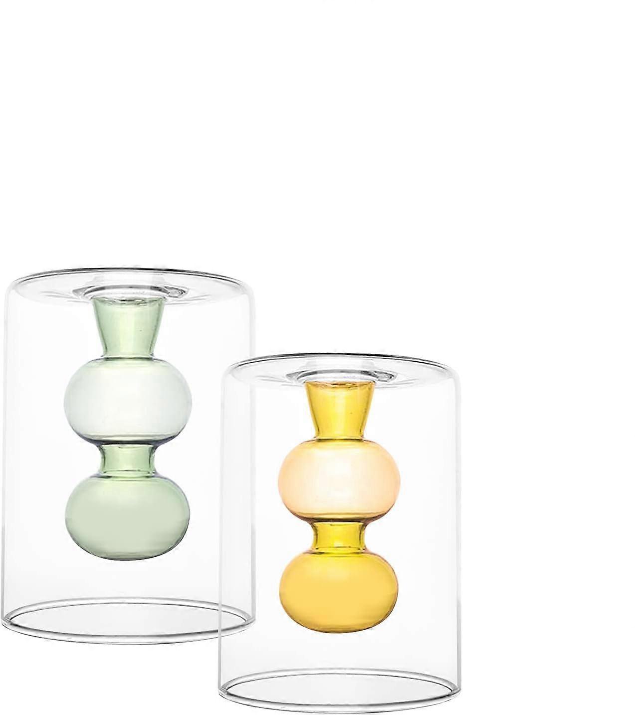 Pack Empty Glass Diffuser Bottles for Aromatherapy, Fragrance Accessories, Hydroponic Flower Vase