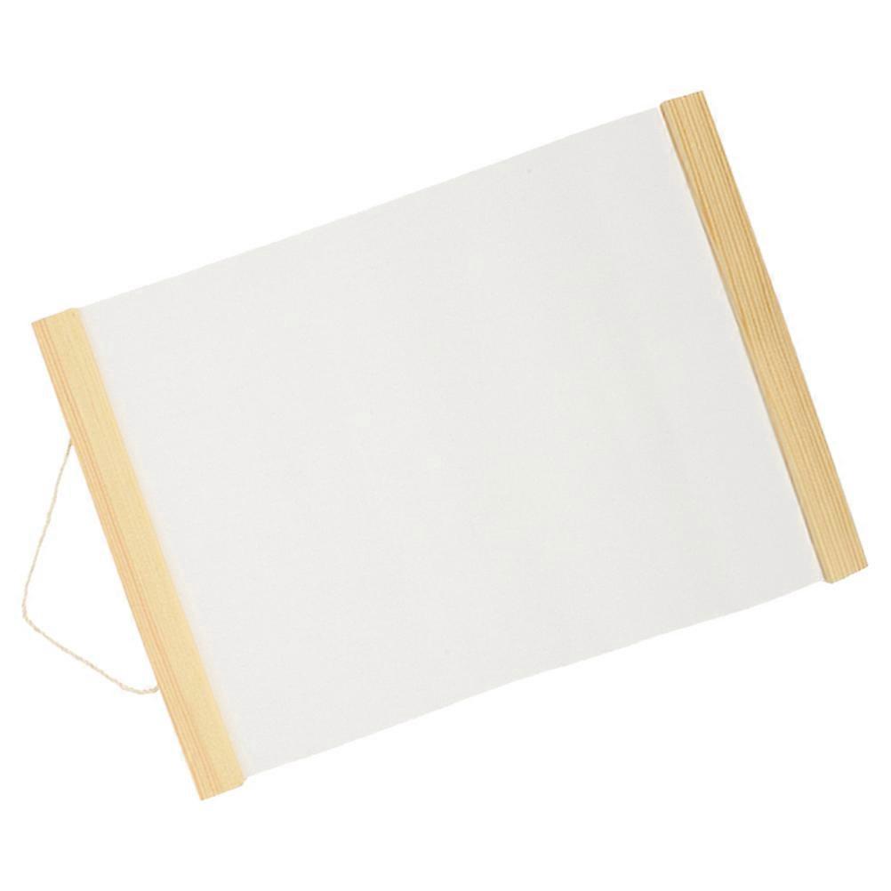 Hanging Blank Oil Painting Canvas Sheet   Double Sided, Lightweight, Portable, Ideal for DIY Art and Beginners