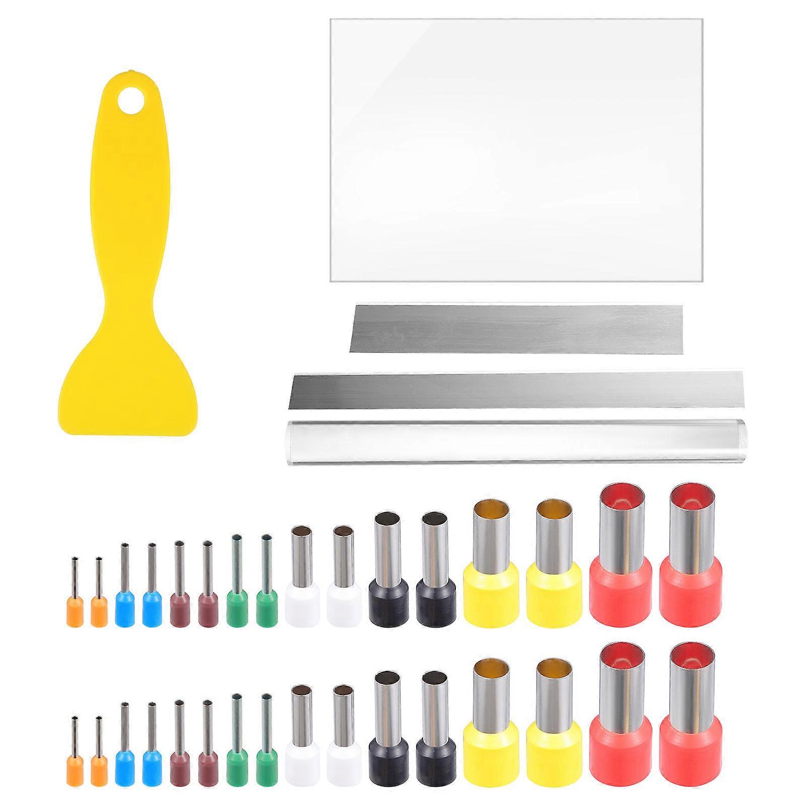 Clay Sculpting Tool Set with 32pcs Circle Ring Clay Cutters for Polymer Craft Projects Assorted Color