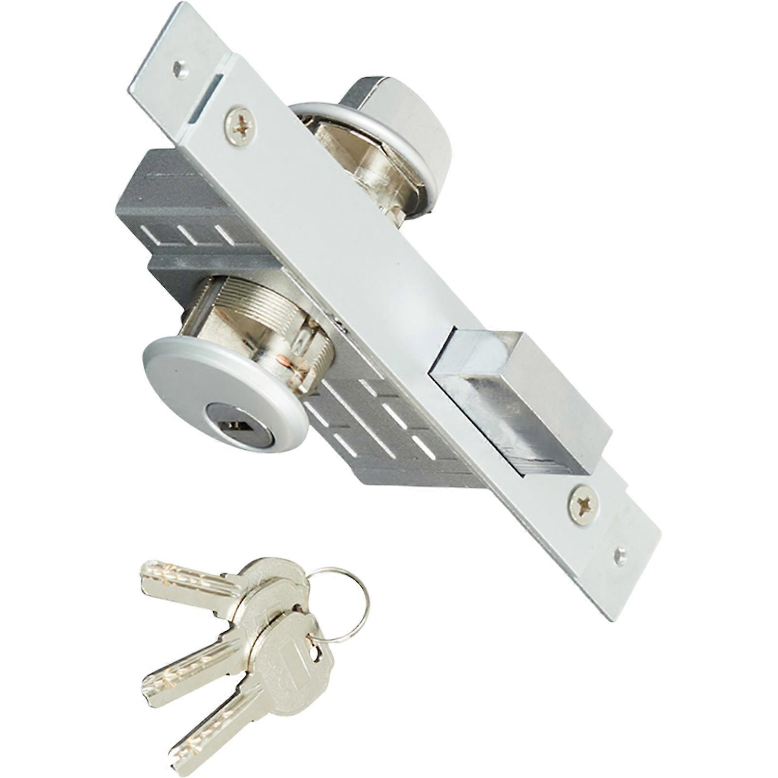 Upgrades Two Way Door Lock System Keyed Double Sides Door Lock Key Access from Both Sides Suitable for 44-46mm Doors Multicolor