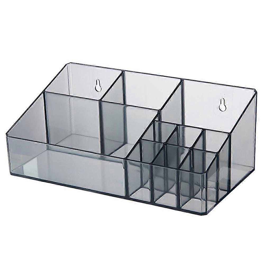 Desktop Cosmetics Storage Box with Multiple Compartments – Stylish & Practical Organizer for Bathroom and Skincare Products