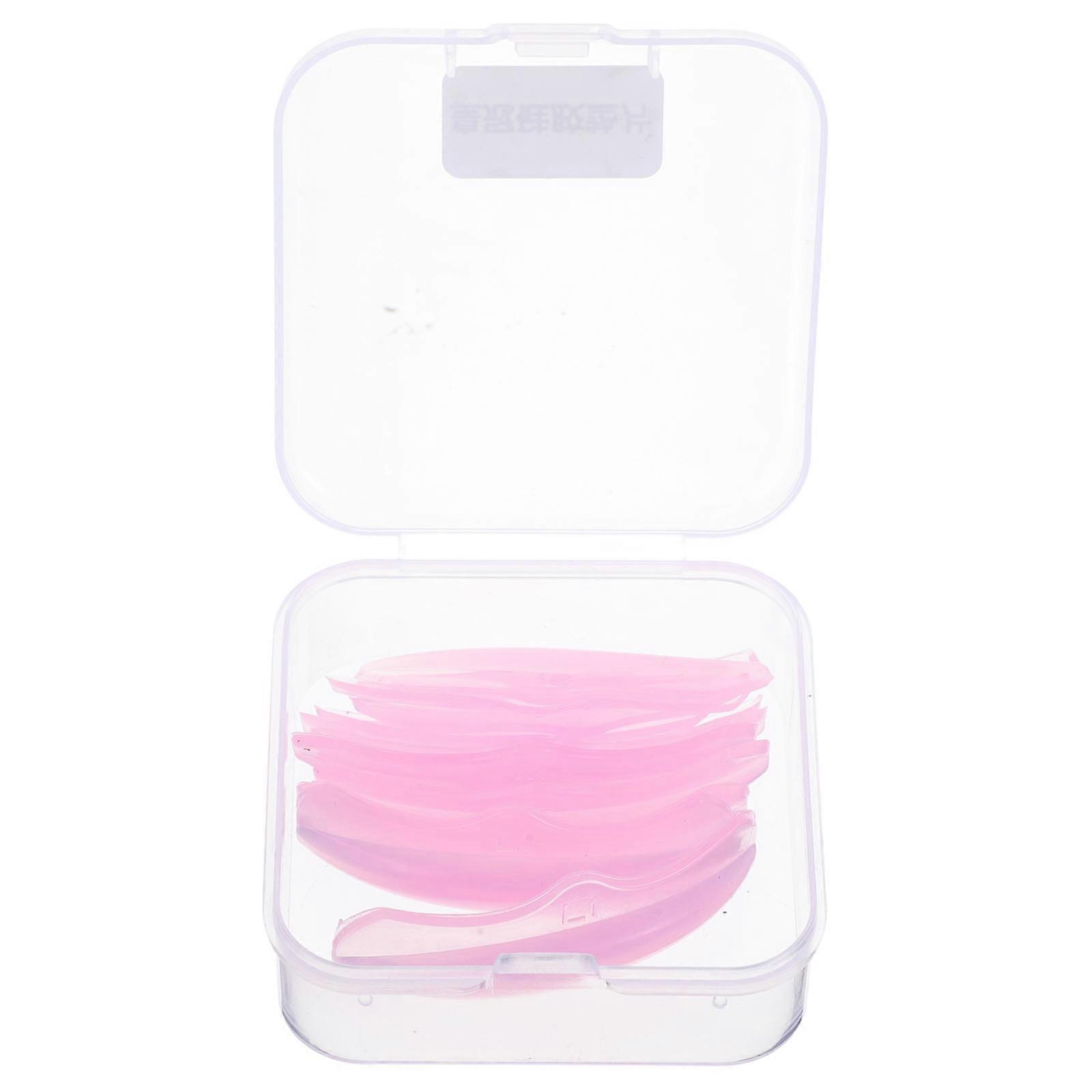 Kirpik Kıvırıcı Profesyonel Kullanım İçin Alet Silikon Kaldırma Pedleri 5.00X1.60X0.20CM Kirpik Kaldırma 6 Çift