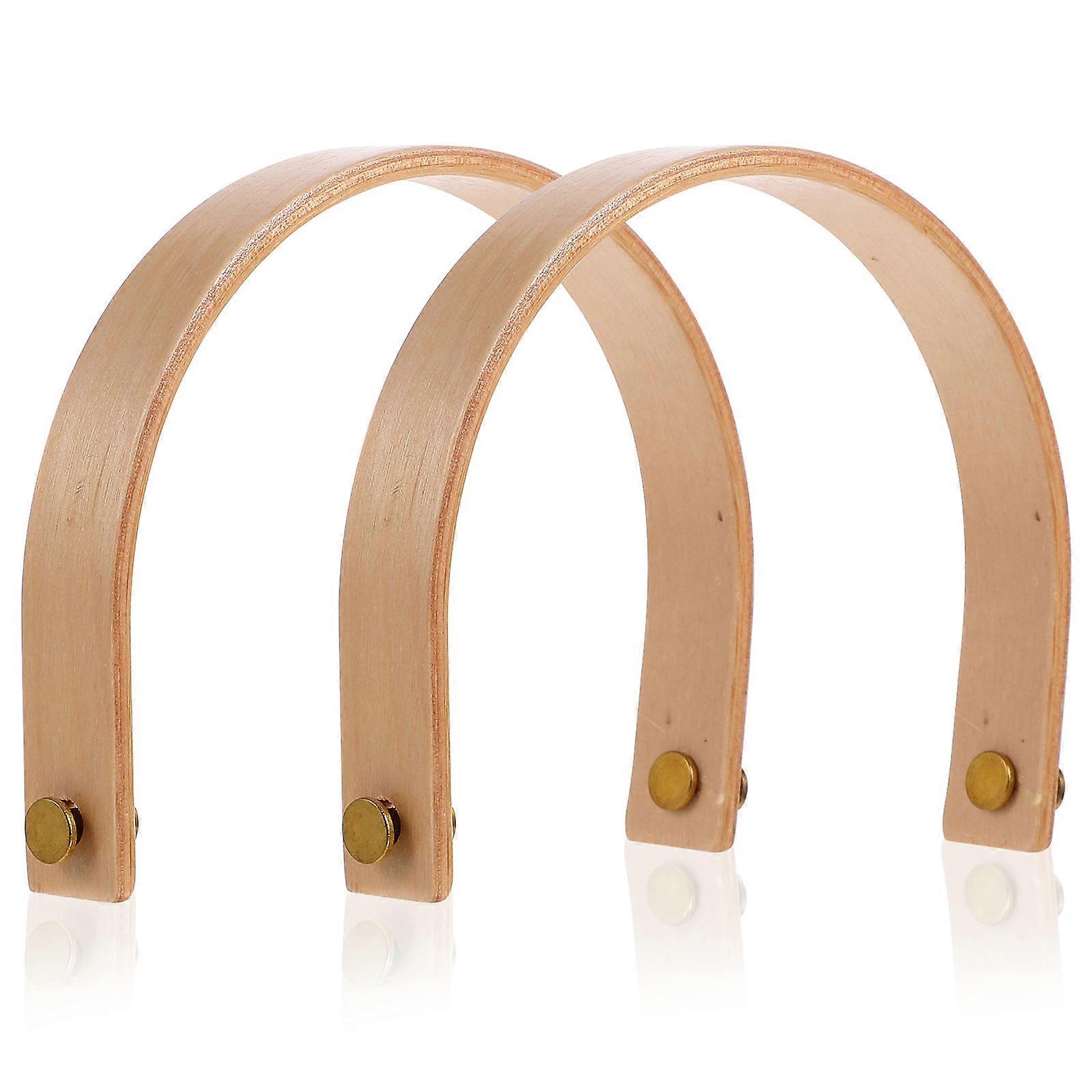 Universal Pot Handle Replacement Teapot Grip U-Shaped Home Use Beech 2 Sets