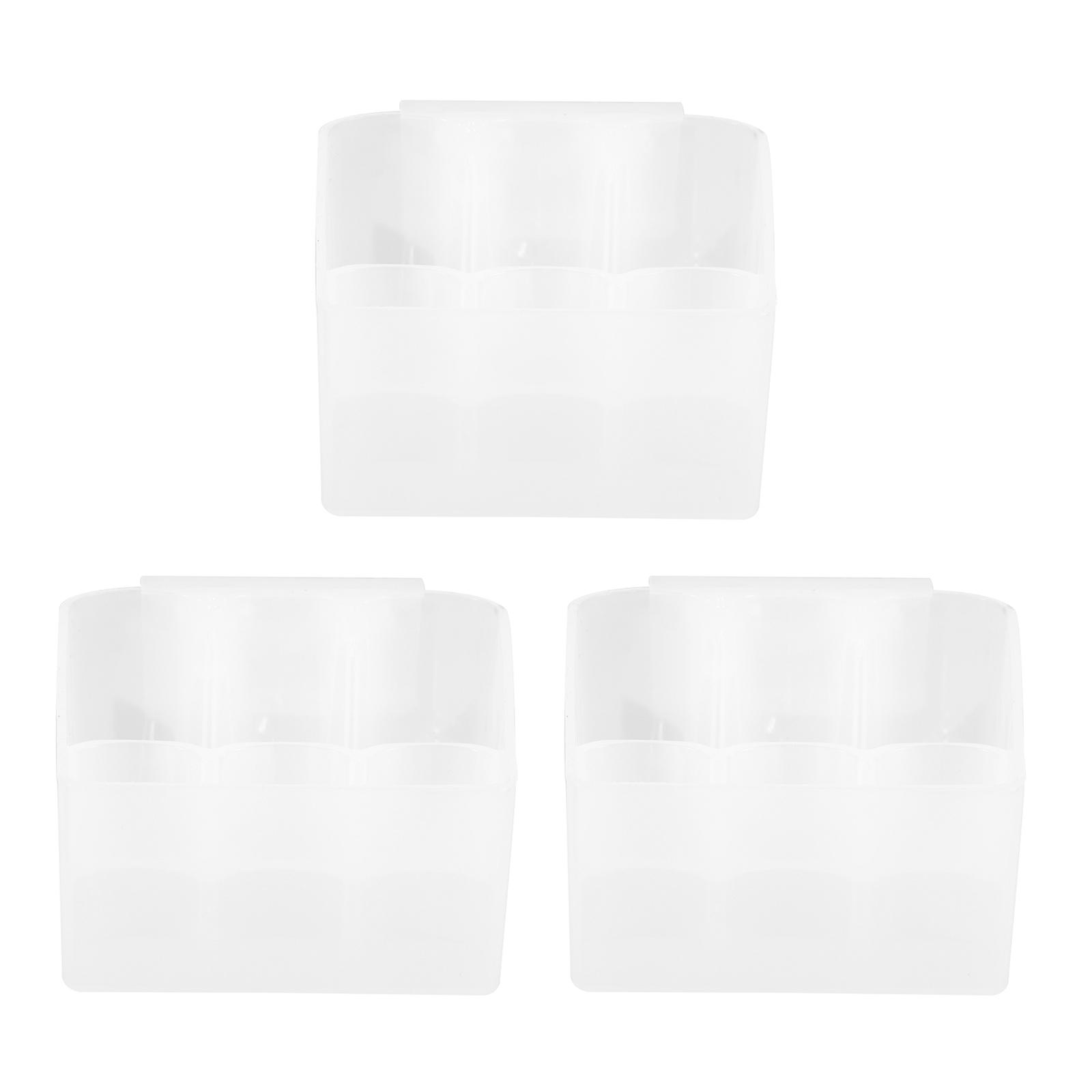 3Pcs Fridge Door Organizer Hanging Storage Box Kitchen Container